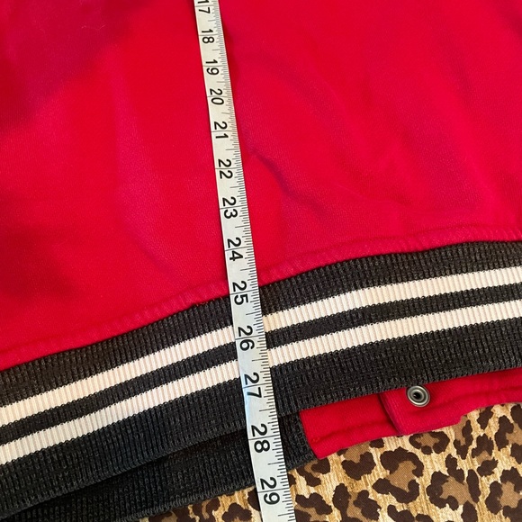 🔥Polo Ralph Lauren Varsity Jacket Indian Head New York Snap Front Mens L - Picture 8 of 12